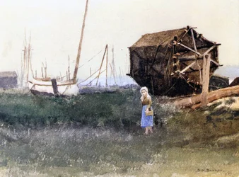 Fishing Nets Drying, 1881